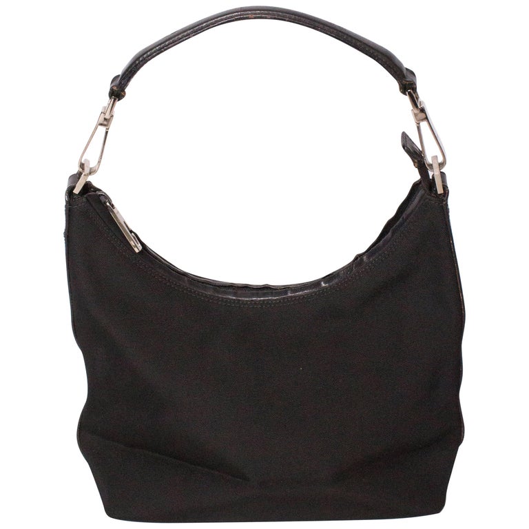 Black Gucci Shoulder Bag For Sale