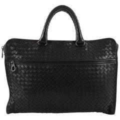 Bottega Veneta Soft Slim Briefcase Intrecciato Nappa