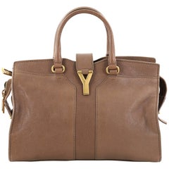 Saint Laurent Chyc Cabas Tote Leather Small