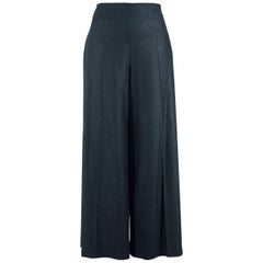 Maison Margiela Women's Dark Green Wide Leg Culottes