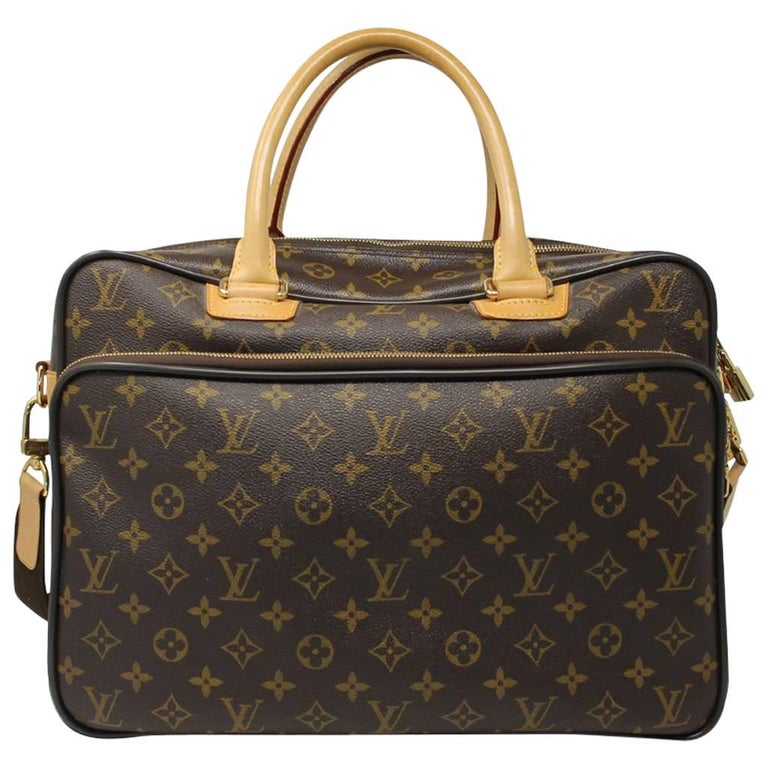 Louis Vuitton Icare Monogram Laptop Case Messenger Bag at 1stDibs ...