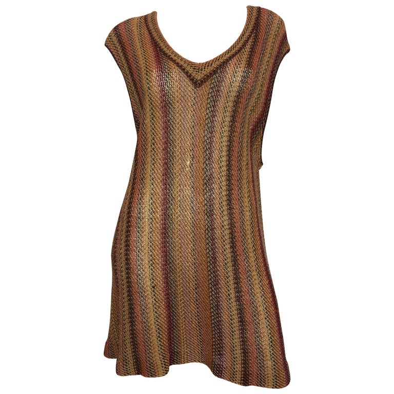 Missoni Knit Vest Dress For Sale at 1stdibs