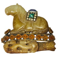 Retro Iradj Moini Horse Pin
