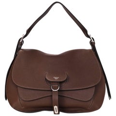 Fontana Milano 1915 Brown Weight Medium Saddle Hobo Bag rt. $3, 720