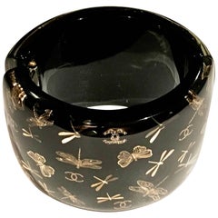 Chanel Lucite Cuff Bracelet