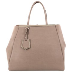 Fendi 2Jours Handbag Leather Large