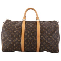 Louis Vuitton Keepall Bag Monogram Canvas 50