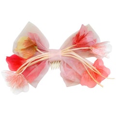 1960s J’Adore Miss Dior Floral Headpiece