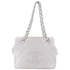 Chanel Petite Timeless Tote Quilted Caviar