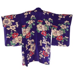 Vintage Silk Japanese Kimono