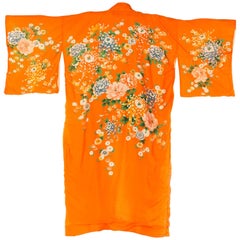 Vintage 1930 silk Japanese Kimono