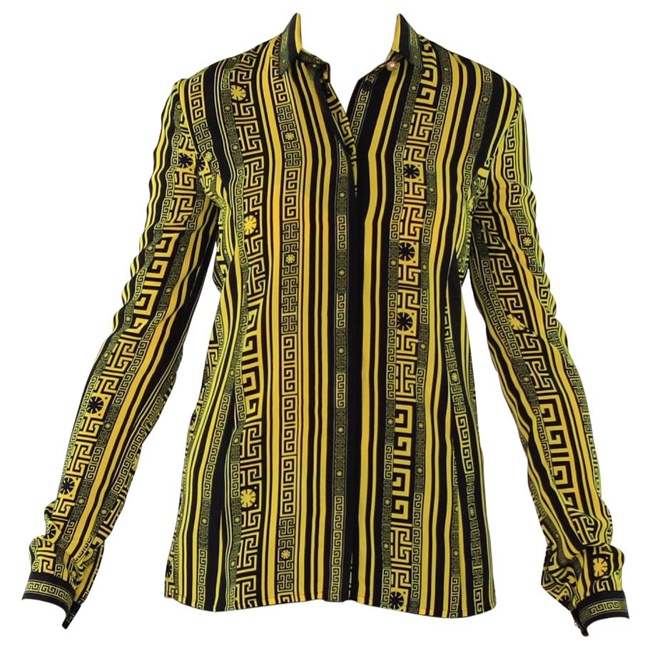 versace button up shirt