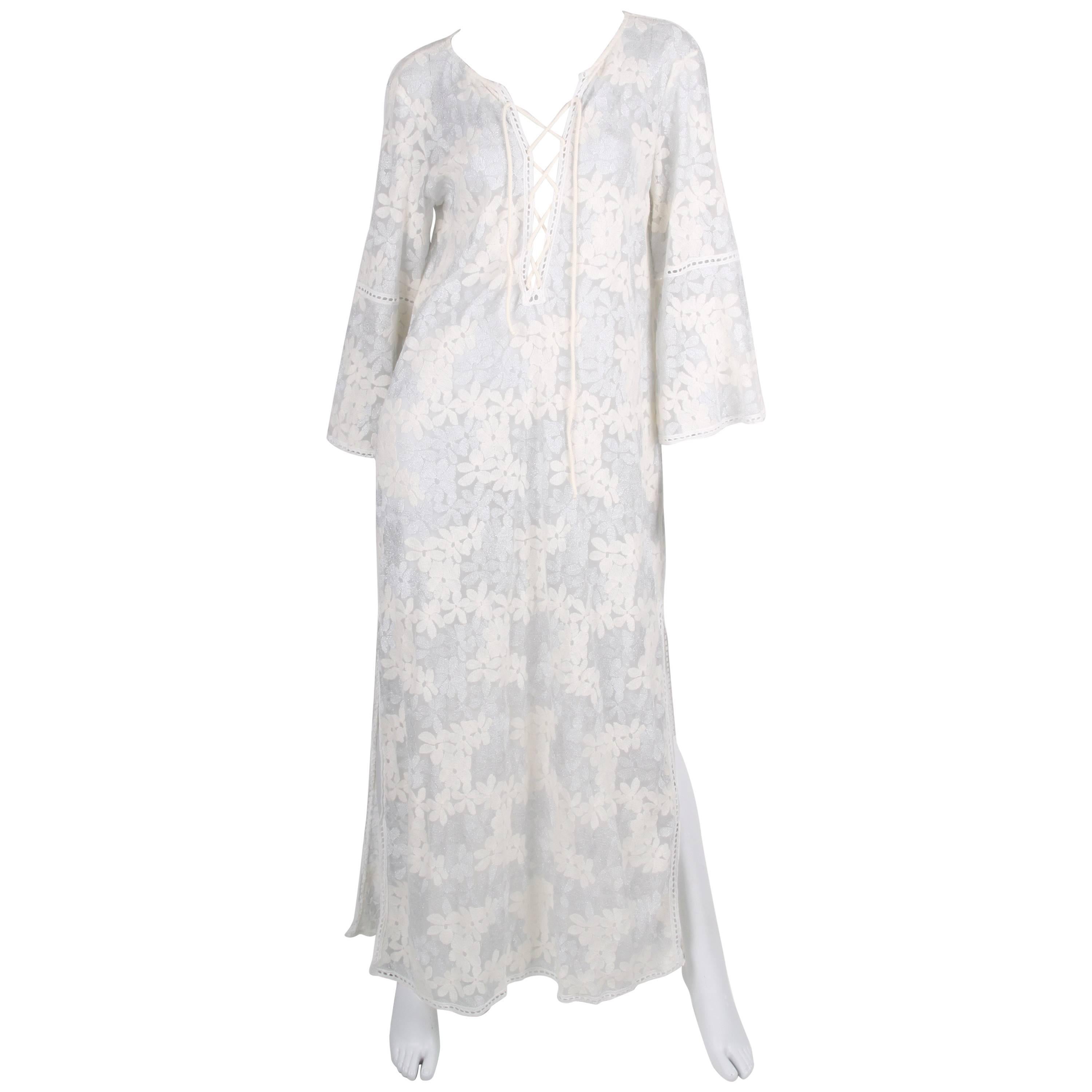   Raffaela d´Angelo Tunic Beach Dress - white/silve