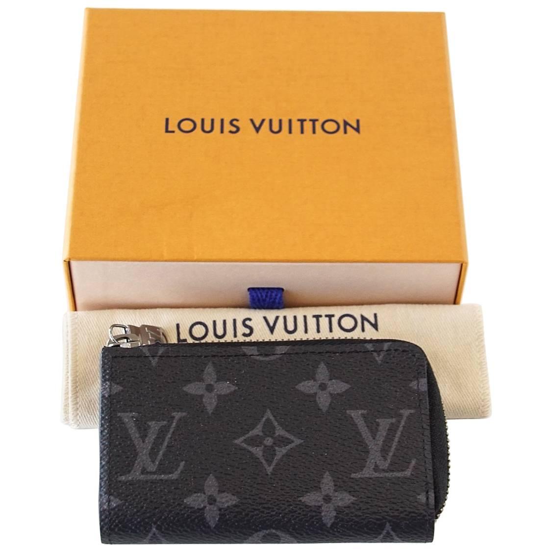 Louis Vuitton Black Monogram Car Key Case