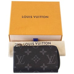Louis Vuitton Black Monogram Car Key Case