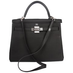 Hermes Kelly 32 Togo Leather - black 2017