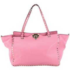 Valentino Rockstud Tote Soft Leather Medium