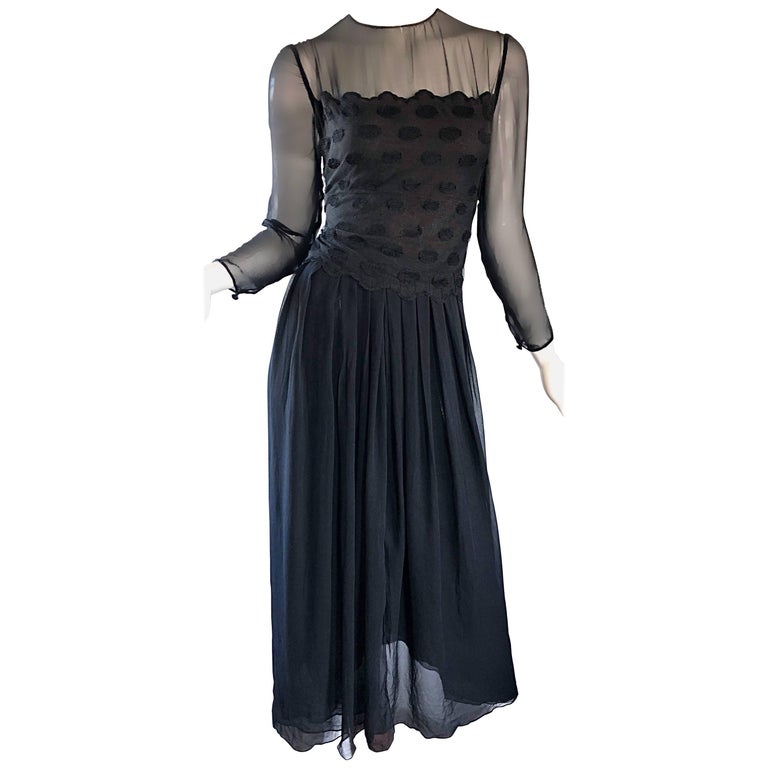 sachin and babi light blue dress Black Stretch Velvet Evening Dress Size 12 Tall main image 1