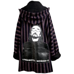 Yohji Yamamoto pour homme "YAMAMOTO - WOMAN = 0" hooded coat, 1990s  