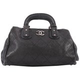 Chanel Outdoor Ligne Doctor Bag Quilted Caviar Small at 1stDibs