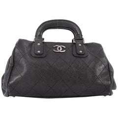 Chanel Outdoor Ligne Doctor Bag Quilted Caviar Small 