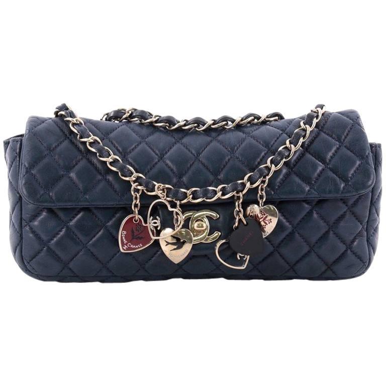 Chanel Valentine Hearts Flap Bag Quilted Lambskin East West at 1stDibs   chanel valentine bag, chanel valentine flap bag, chanel east west flap bag