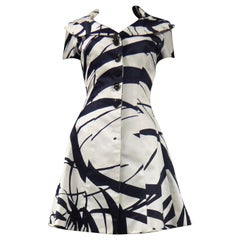 A Ted Lapidus by Olivier Lapidus Couture Dress, French Circa 1990