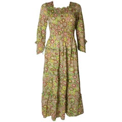 Vintage Floral Summer Dress