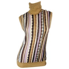 Missoni Sleeveless Turtleneck 