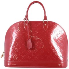 Louis Vuitton Alma Handbag Monogram Vernis GM