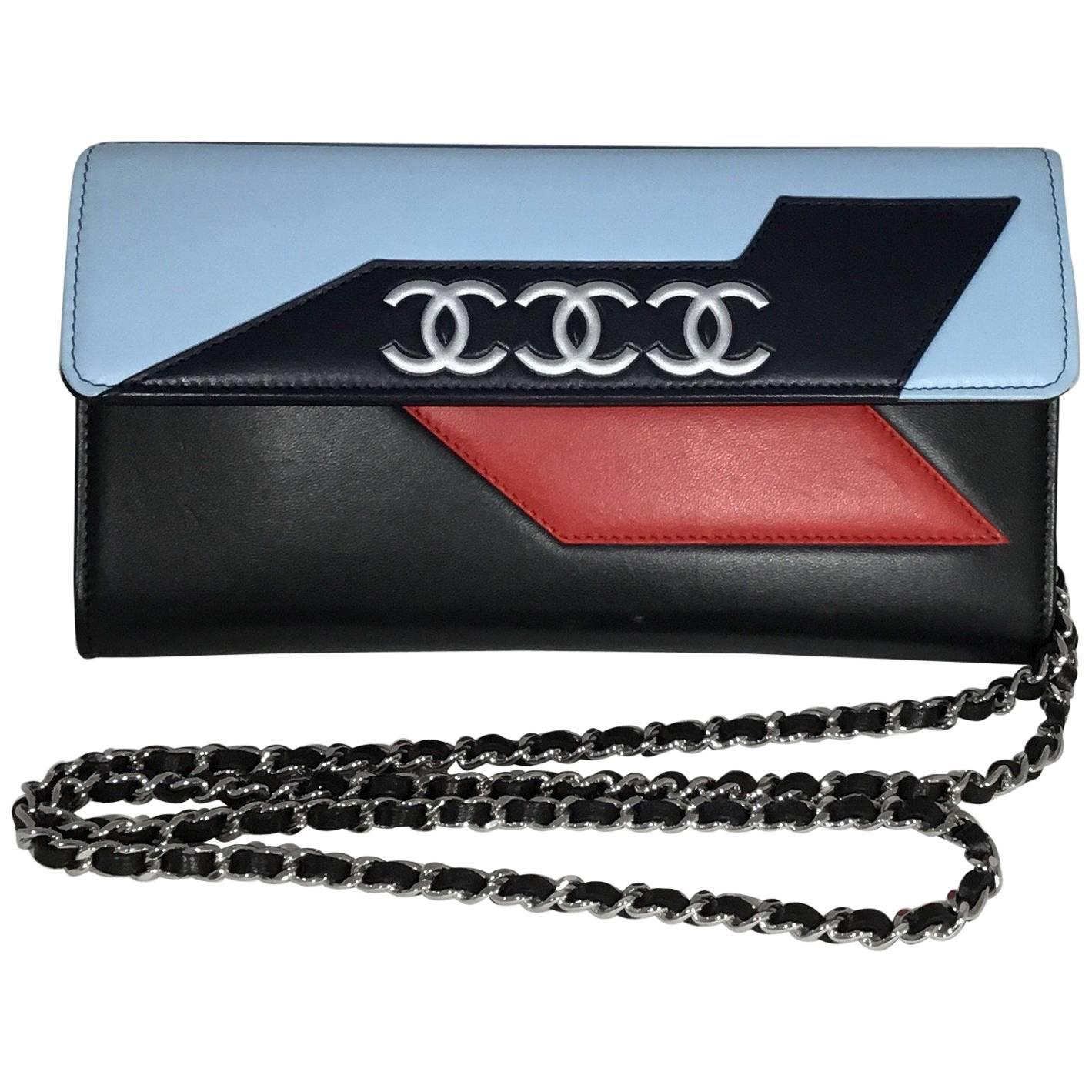 Chanel Airline Lambskin Wallet on a Chain Bag, Spring 2016 