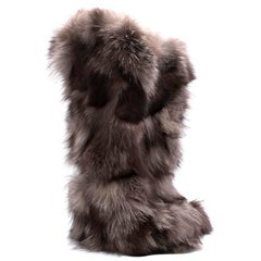 Louis Vuitton Long Heeled Fur Boots (US 8) 