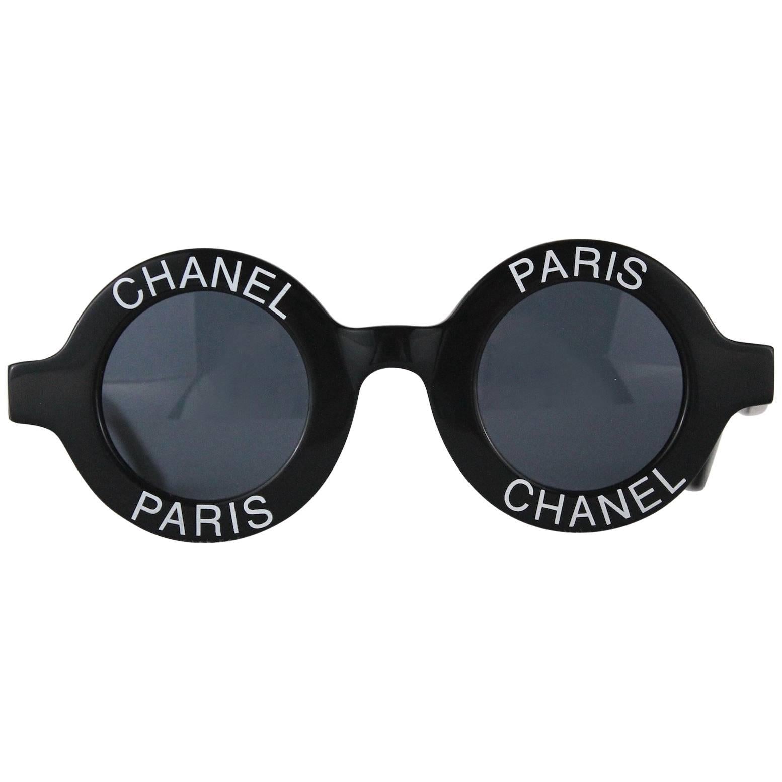 Chanel Sunglasses Style 01945 in Black from Spring Summer 1993