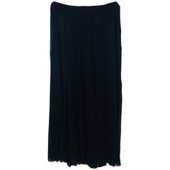 Dana Buchman Silk Pleated Skirt