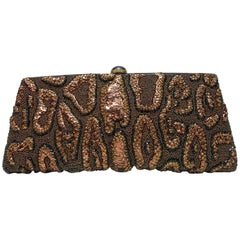 Fantastic & Collectible Era Tom Ford for YSL Beaded and Sequins Clutch 