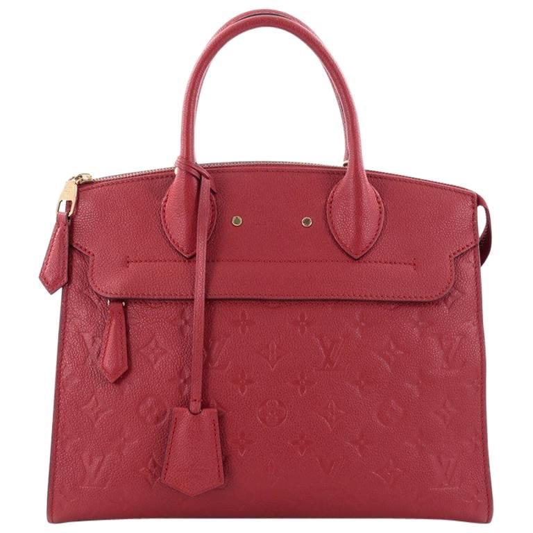 Louis Vuitton Black and Red Monogram Infrarouge Pochette Metis Messenger Bag For Sale at 1stdibs