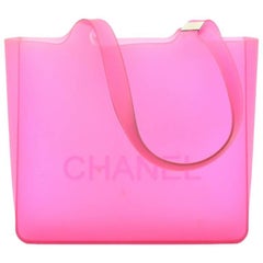 Pink Rubber Purse