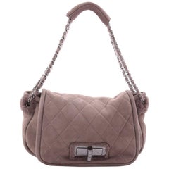 Chanel Reissue Flap Bag Quilted Suede and Shearling Small 