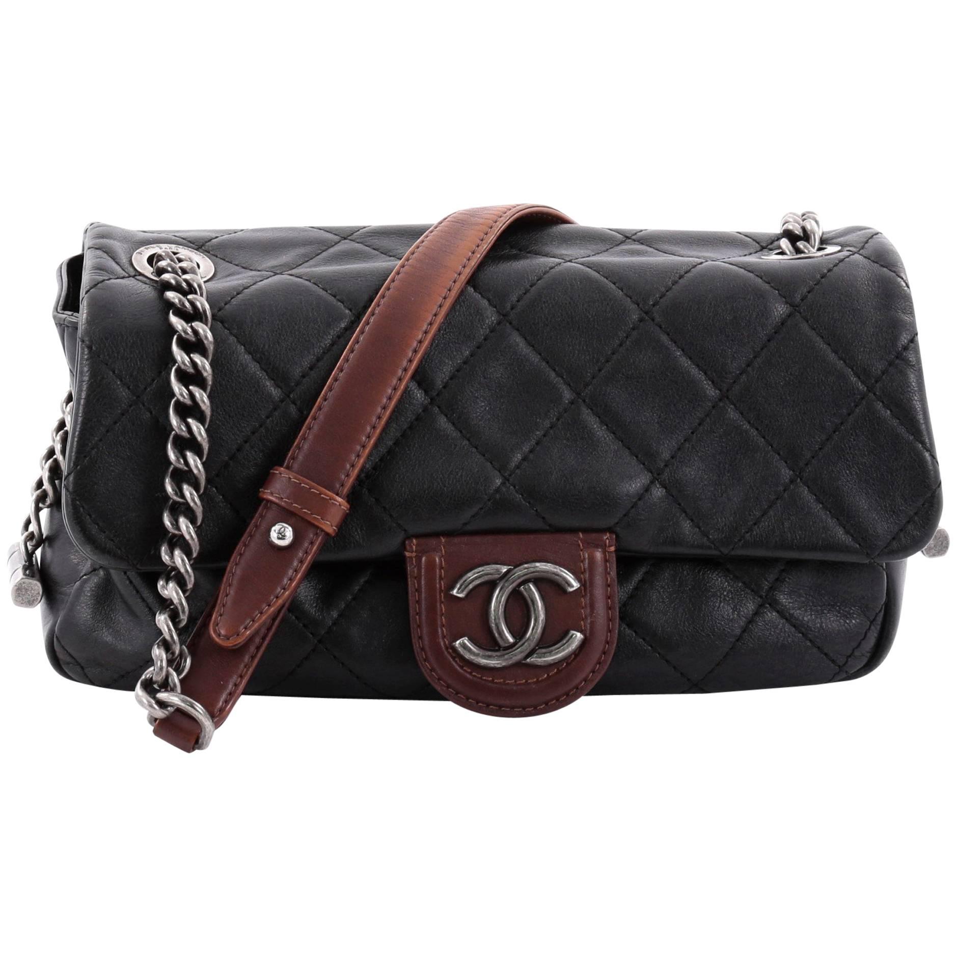 Chanel Country Chic Flap Bag Quilted Lambskin Medium