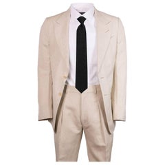 Tom Ford Men's Beige Wool Blend Two Piece Suit