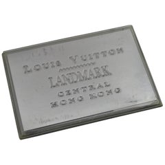 Louis Vuitton Collector's Hong Kong Silver Cardholder