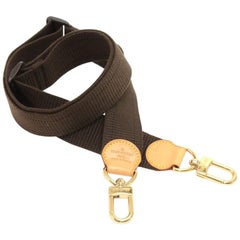 Louis Vuitton Fabric and Cowhide leather Adjustable Shoulder Strap For  Bag