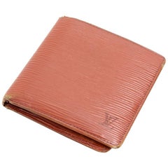 Vintage Louis Vuitton Portefeiulle Marco Kenyan Fawn Epi Leather Bifold Wallet