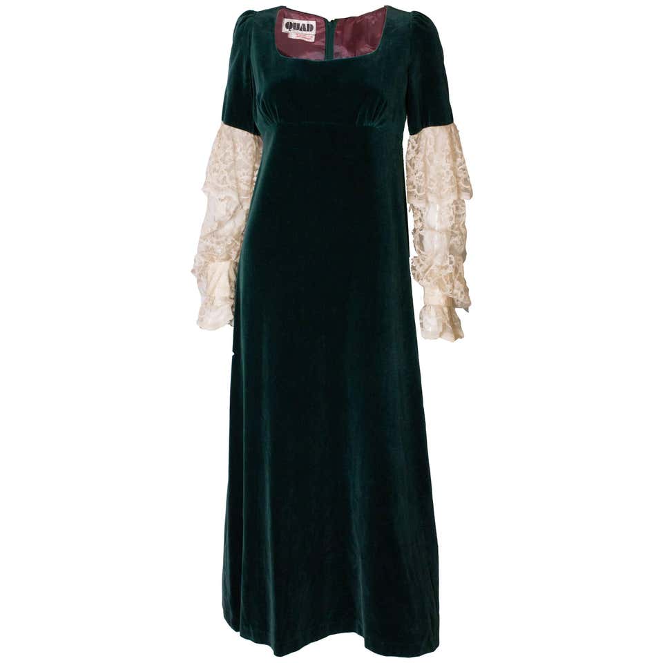 Velvet Gowns - 739 For Sale on 1stdibs
