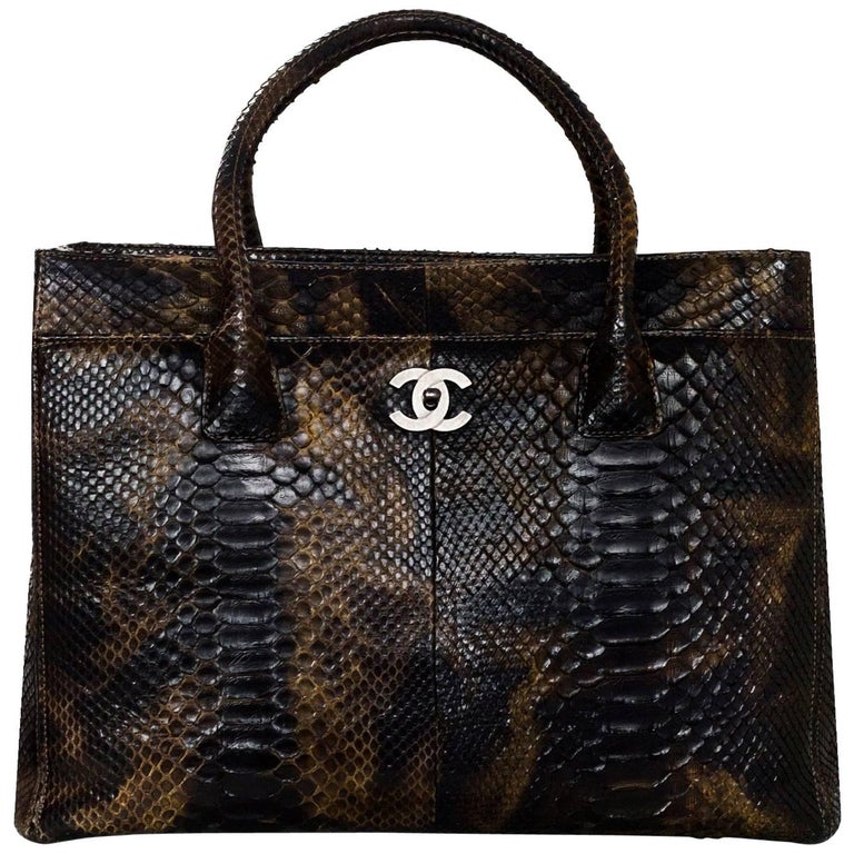 CHANEL, Bags, Chanel Black Executive Cerf Tote 24kt Gold Hardware With  Strap And Pouch