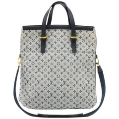 Louis Vuitton Francoise Khaki Mini Monogram Canvas 2 way Hand Bag