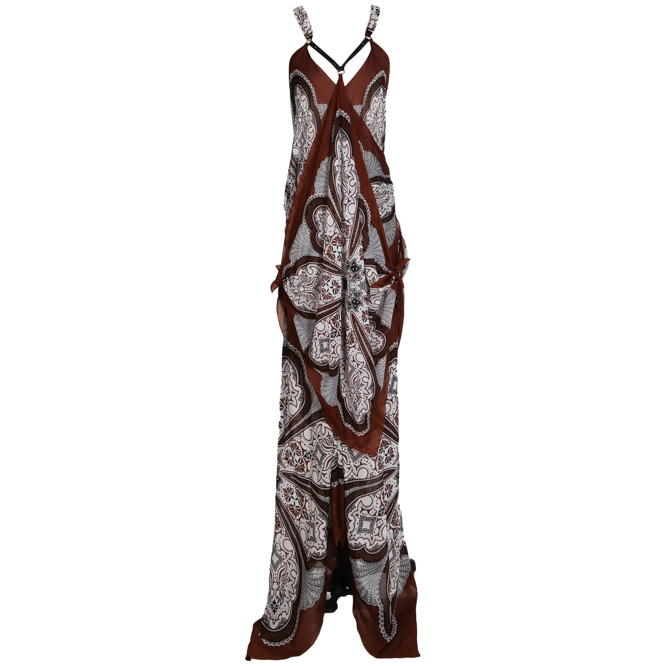 Tom Ford for Gucci Bandana Maxi Dress, circa late 1990s early 2000s