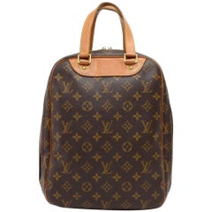 Louis Vuitton Excursion Monogram Canvas Travel Hand Bag 