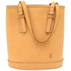 Louis Vuitton Bucket PM Nomade all Vachetta Leather Shoulder Bag, 1998 Limited 