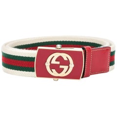 Gucci Vintage Web Belt